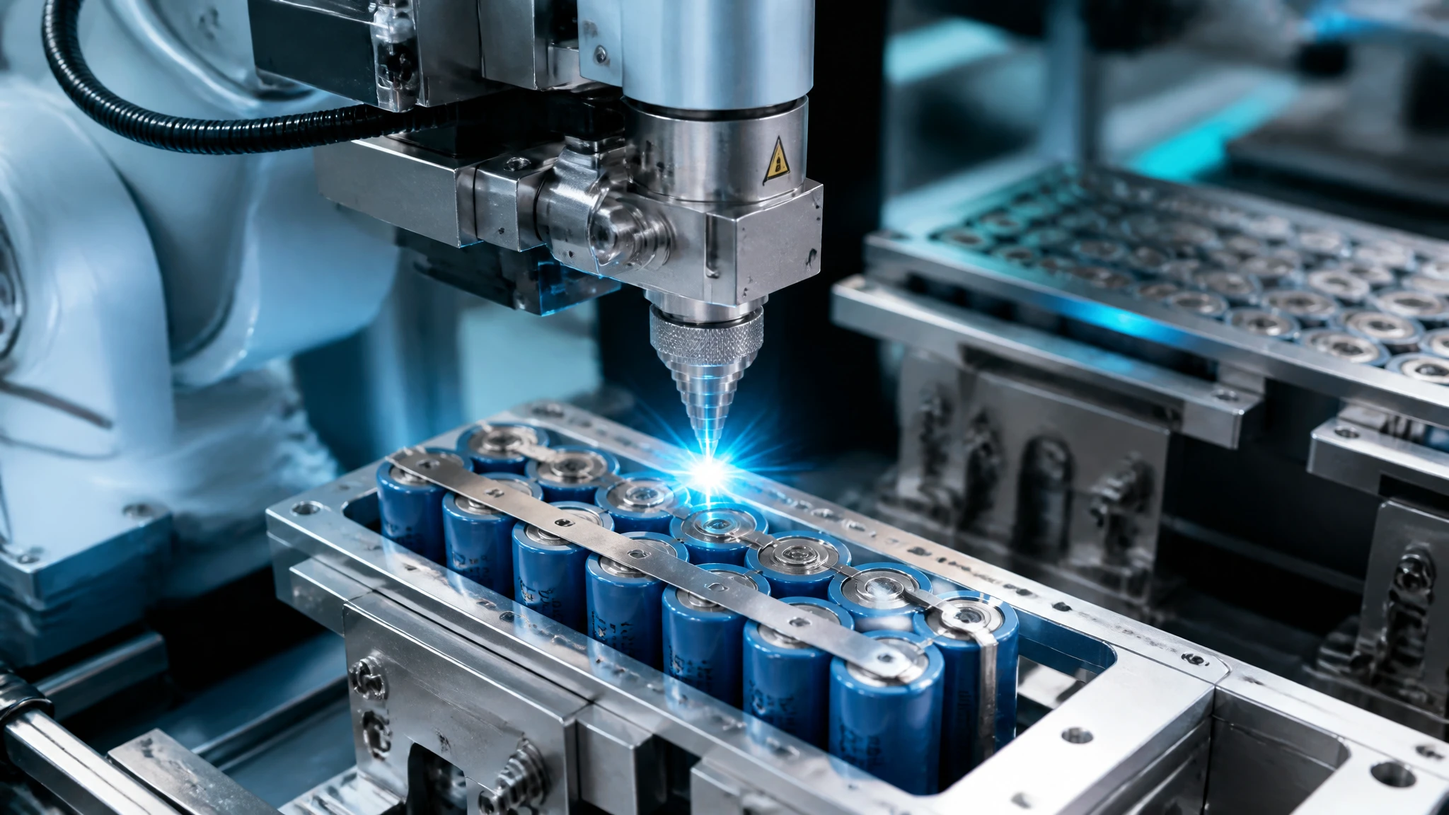 3.2V AA磷酸铁锂电池自动化生产线与激光焊接品控 3.2V AA磷酸铁锂电池自动化生产线与激光焊接品控